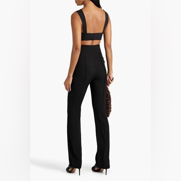 NWT Nicholas black Marta Crepe Staightleg pant size 2 - Picture 2 of 8